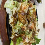 ホルモン定食 ぽんぽこ - 