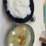 ホルモン定食 ぽんぽこ - 