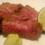 割烹　橋本 - 和牛たたき