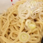 蒙古タンメン中本 - 冷水で〆られた麺