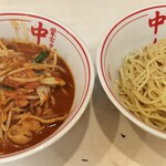 蒙古タンメン中本 - 冷やし味噌やさい野菜大盛