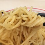 蒙古タンメン中本 - 麺アップ