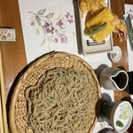 手打蕎麦 ふじや - 二八の天盛り