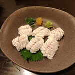 だるま - 活穴子の湯引き