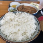 永井食堂 - お米も美味しい