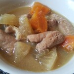 拉薩 - もつ煮込み(ご苦労様セット)