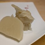 北新地 鮨 栞庵 やましろ - 紀州べったら漬け