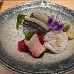 北新地 鮨 栞庵 やましろ - 造り