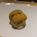 北新地 鮨 栞庵 やましろ - 北海道根室の雲丹