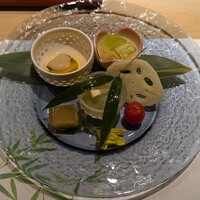 北新地 鮨 栞庵 やましろ - 前菜