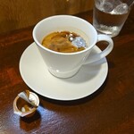 キッチン ブルー グローブ - ホワイトコーヒーへ