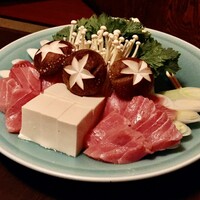 よし梅 人形町本店 - ねぎま鍋（調理前）