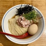 中華そば トリコ - 冷やし麺と味玉で¥1,050-