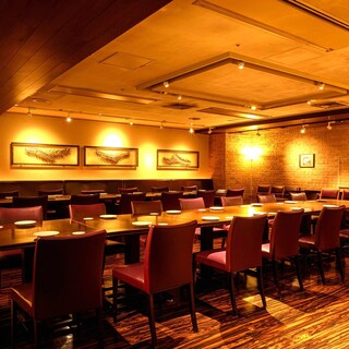 【乾杯ルーム】着席スタイル(最低人数満たない場合は貸切料として22000円)