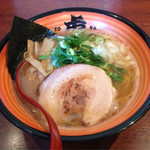 虎 - ＃１１０ ＠FB限定／鶏白湯醤油 千鳥流し！６００円