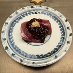 徳ㇵ本也 - 鰹　醤油のゼリーがけ　ゼリーの味が濃かった