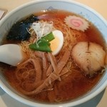 らーめん亭山頭軒 - ラーメン大盛り（480円+100円）