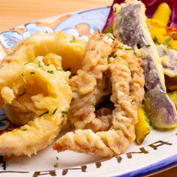 イカと野菜のフリット