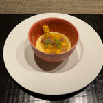 時の宿 すみれ - ほほのポシェととうもろこしのフラン