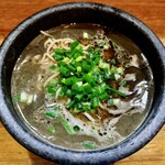 麺屋　たか - 冷やし中華のタレで作って頂いた〆ラーメン！