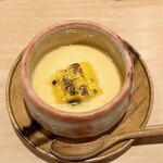 鮨 はしもと - 2024.8.  トウモロコシの茶碗蒸し