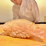 鮨 はしもと - 2024.8.  真子鰈