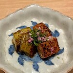 鮨 はしもと - 2024.8.  焼き茄子と鮪