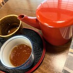 そば処たからい - 蕎麦湯