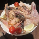 鶏家 六角鶏 - 豪快！丸鶏の肉汁焼き！