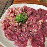 フジヤマ食堂 - 鶏ハツと鶏ハツモト（コリコリ