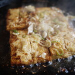 国八食堂 - 鉄板焼き豆腐