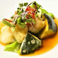 懐食みちば - 鱧と夏野菜 甘酢あんかけ 露生姜