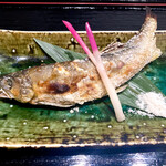 宵ノねこ - おすすめの炭火焼き（鮎）