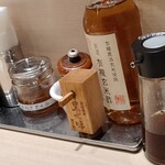 銀座 篝 Echika池袋店 - 卓上調味料