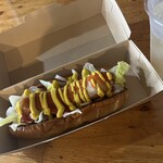 無国籍居酒屋ワルンジュン - ホットドッグ、ハイボール