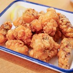 恵比寿横丁 だるまてんぐ - 明石 タコの唐揚げ