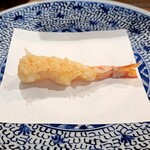 天ぷら浅沼 - 2本目は天つゆで