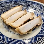 天ぷら浅沼 - 松茸1本