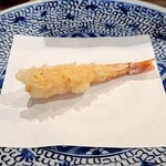 天ぷら浅沼 - 最初は塩で