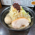 ラーメンいつき - 野菜モヤシは増しにしました