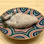 鮨 浜はち - 牡蠣の松前焼き
