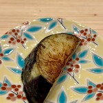 鮨 浜はち - 大和丸茄子のステーキ