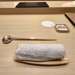 鮨 浜はち - セッティング