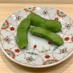 鮨 浜はち - 枝豆
