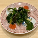 鮨 浜はち - 金時草