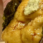 鮨 浜はち - 雲丹の手巻き（手渡しで）