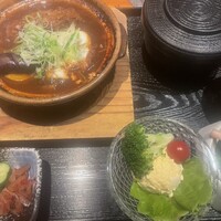 スギモト 本店 - 味噌煮込み和牛ハンバーグ定食