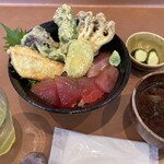 浅野屋 - づけ天丼ランチ
