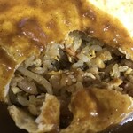 ソーダ食堂 - 中身のドライカレー