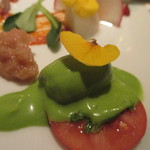 ラール・エ・ラ・マニエール - 山葵菜のアイス